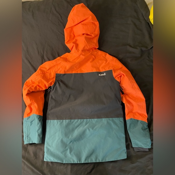Planks Tracker Insulated Ski Jacket Size Small Lifeboat Orange - Picture 3 of 6